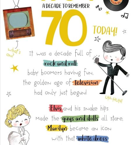 Born in 1954 A Decade To Remember 70 Today
