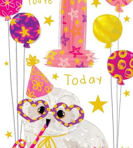 Female Birthday Card 1 Today
